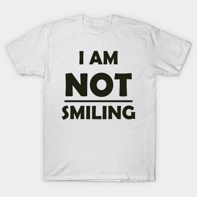 No smiles T-Shirt by AlstonArt